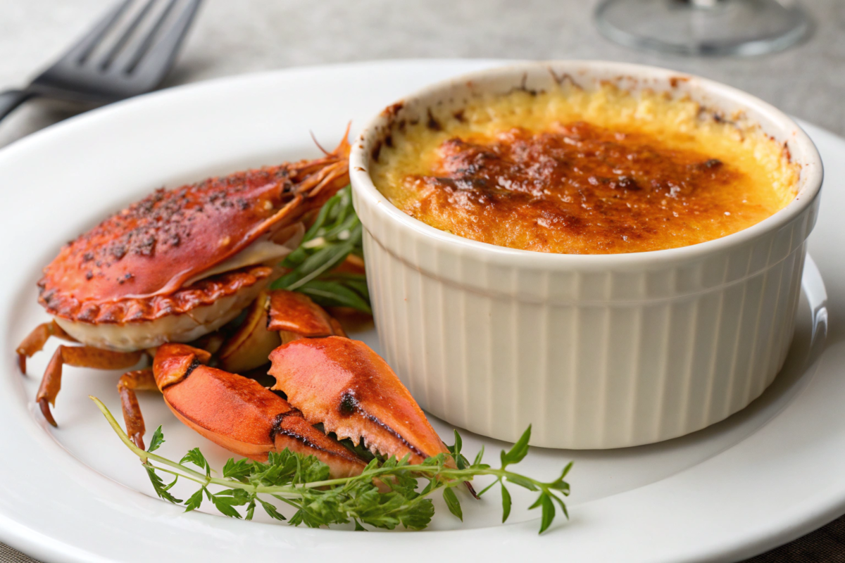 crab brulee