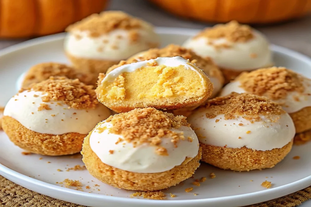 No Bake Pumpkin Cheesecake Balls