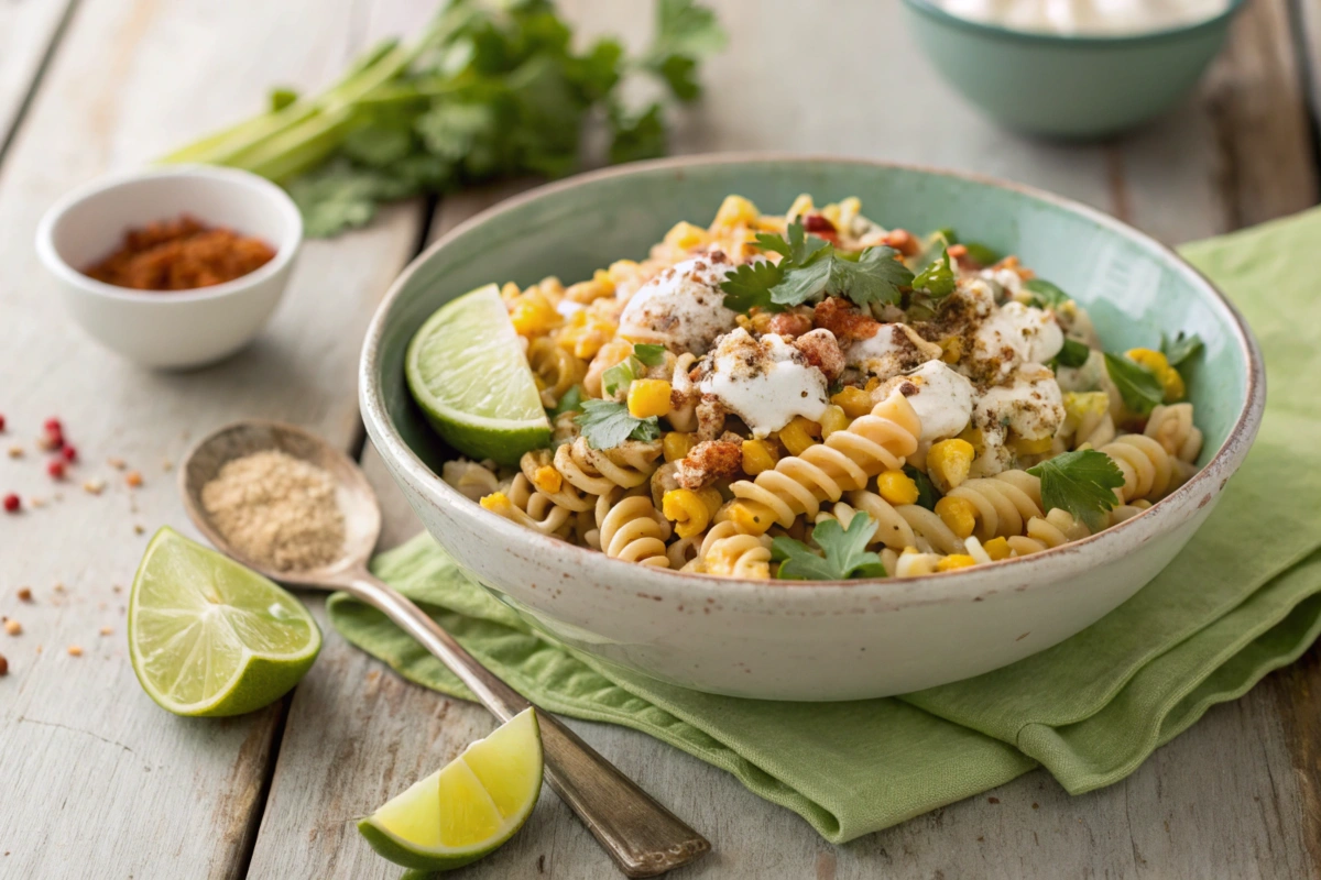 Mexican Street Corn Pasta Salad