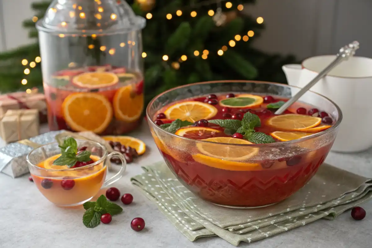 Festive Christmas Punch Featured Image