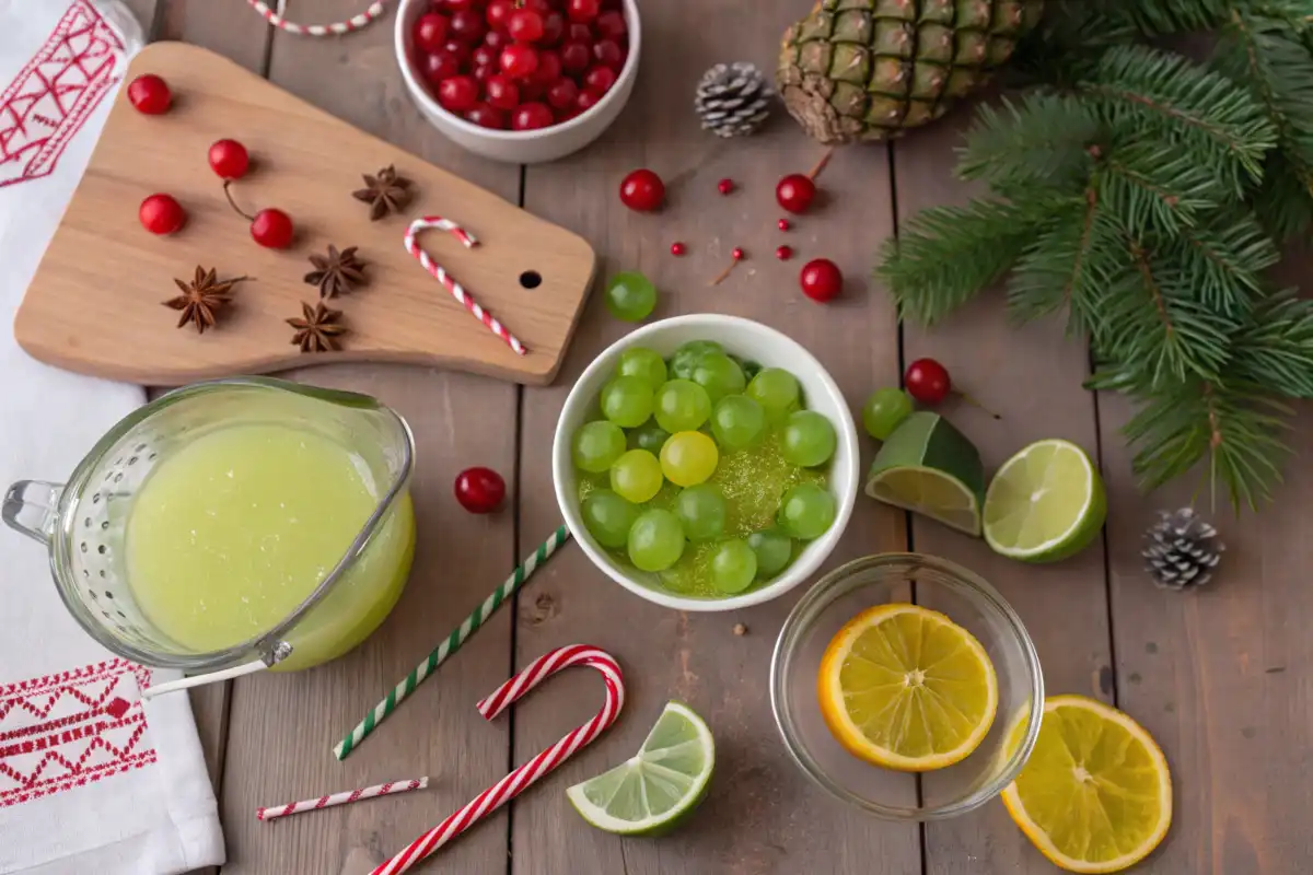 Step-by-Step Grinch Jungle Juice Preparatio