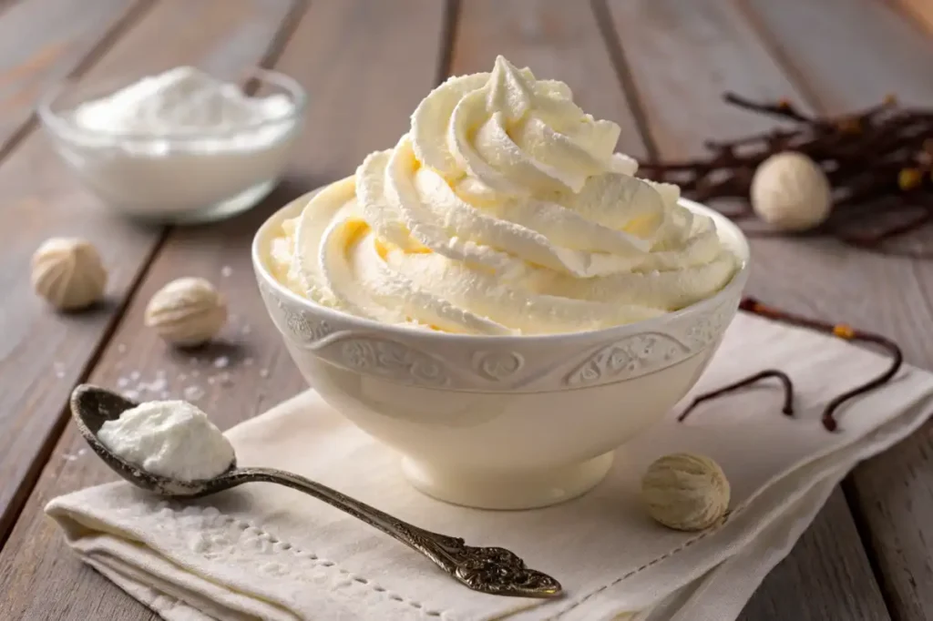 Light and Fluffy Chantilly Cream