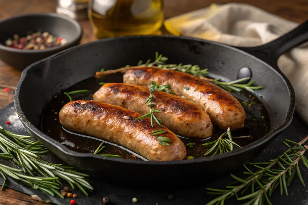 cook Italian sausages