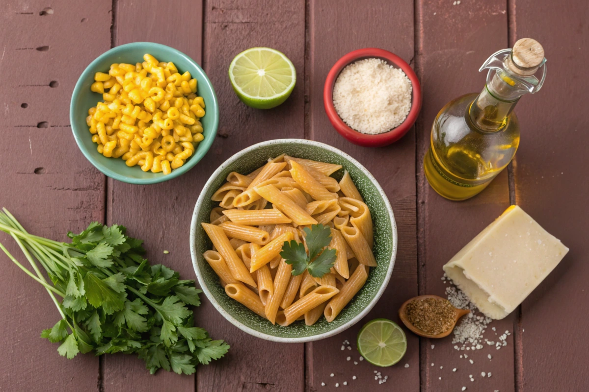  Ingredients for Tajín Pasta