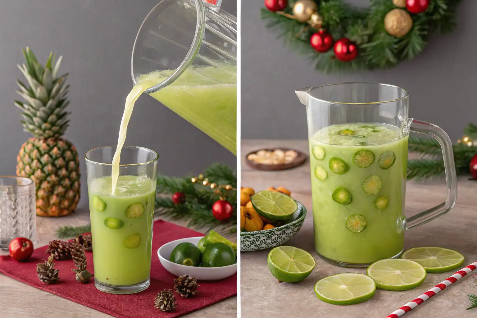 tep-by-Step Grinch Jungle Juice Preparation